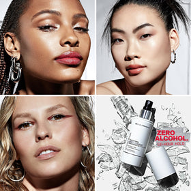 Smashbox label close-up highlighting vegan and dermatologist-tested benefits