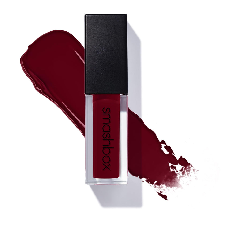 Smashbox front packaging showing bottle and shade for easy identification