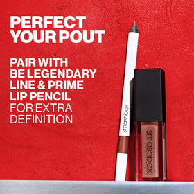 Smashbox packaging label details showing ingredients and primer claim