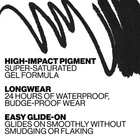 Smashbox pencil tip close-up demonstrating precise application and creamy glide