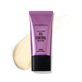 Smashbox front packaging showing primer bottle and brand benefit