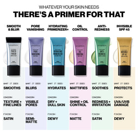 Smashbox primer with Vitamin E visual emphasizing skin-nourishing antioxidant benefit