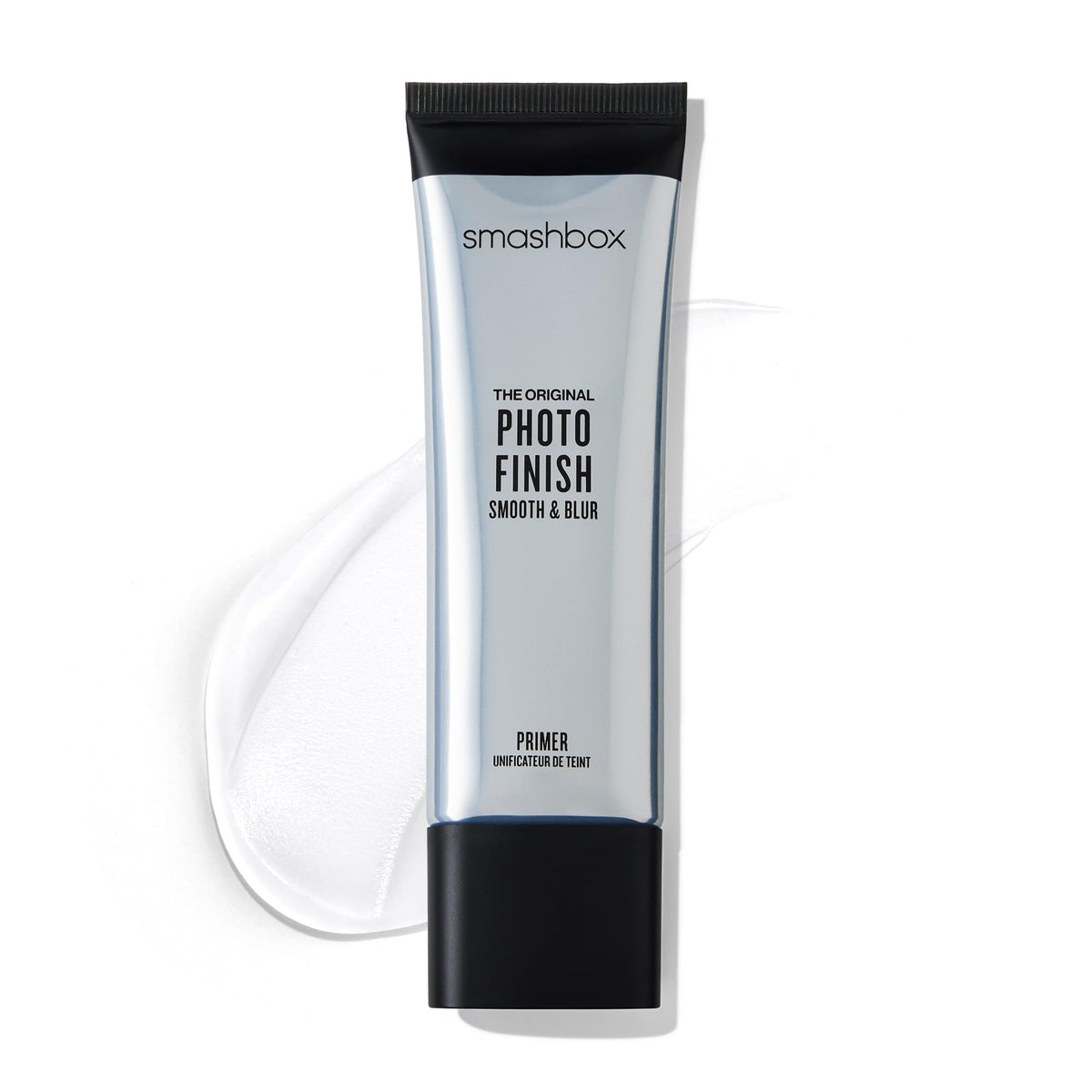 Smashbox front packaging showing sleek tube and product benefit