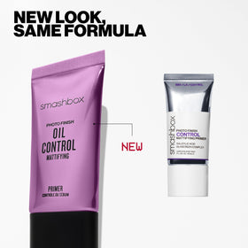 Smashbox product label close-up showing key active ingredients
