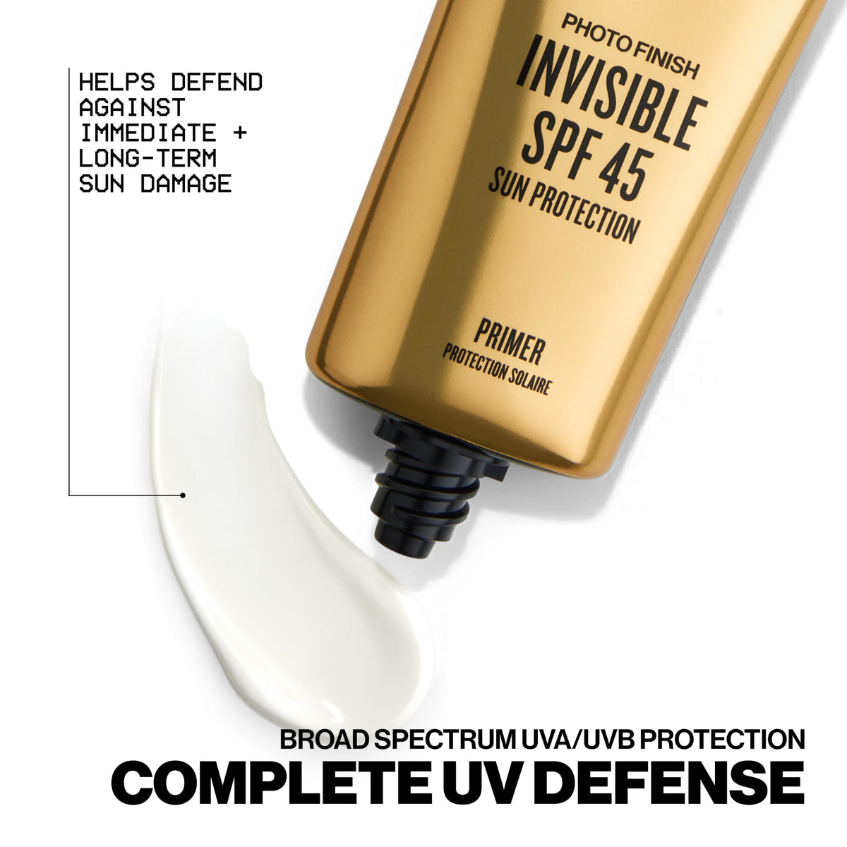 Smashbox visible skin before and after smoothing primer application
