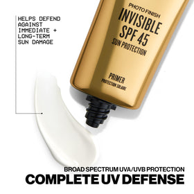 Smashbox primer under foundation showing improved blending and longer wear benefit