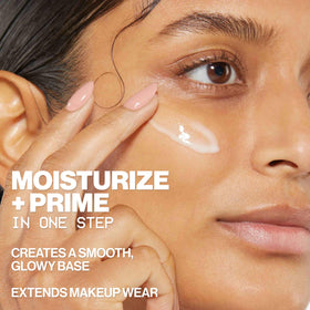 Smashbox application on hand showing smooth blend and immediate hydration