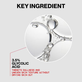 Smashbox ingredients label showing glycolic acid content and formula transparency benefit