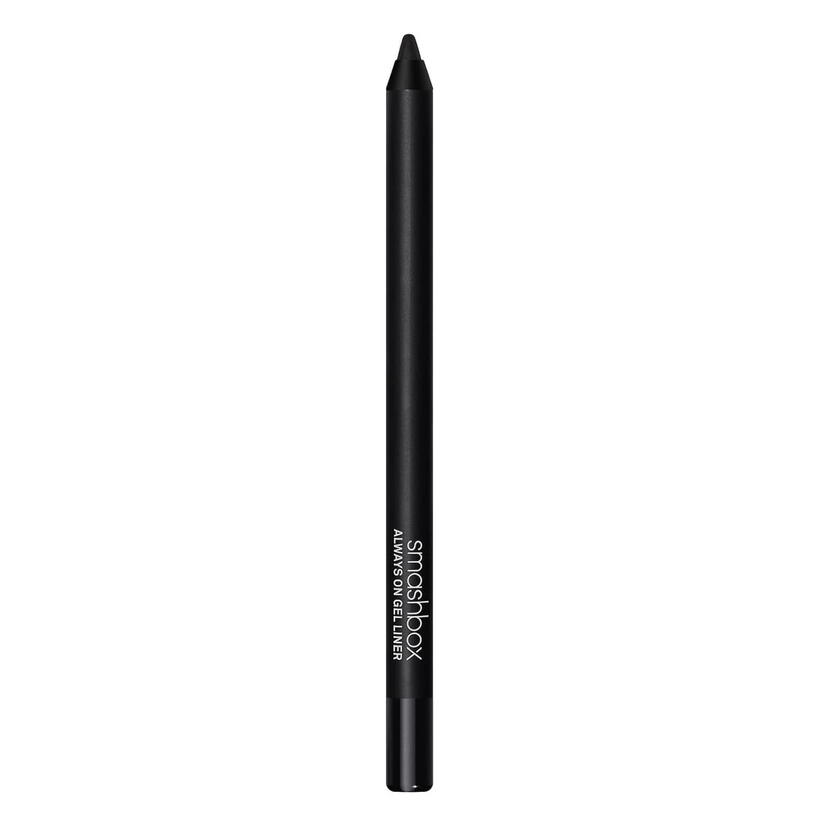 Smashbox pencil held in hand showing scale and easy portable convenience