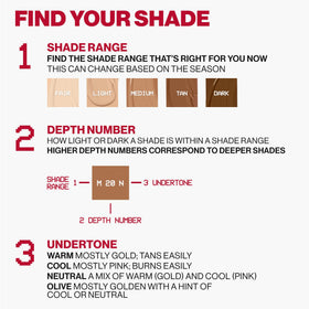 Smashbox foundation texture swatch highlighting hyaluronic hydration benefit