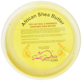 SmellGood close-up texture of raw shea butter highlighting creamy purity and spreadability