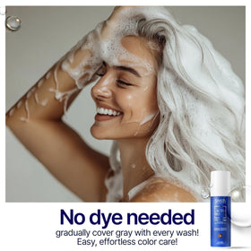 SMIB shampoo foam texture close-up demonstrating gentle lather benefit