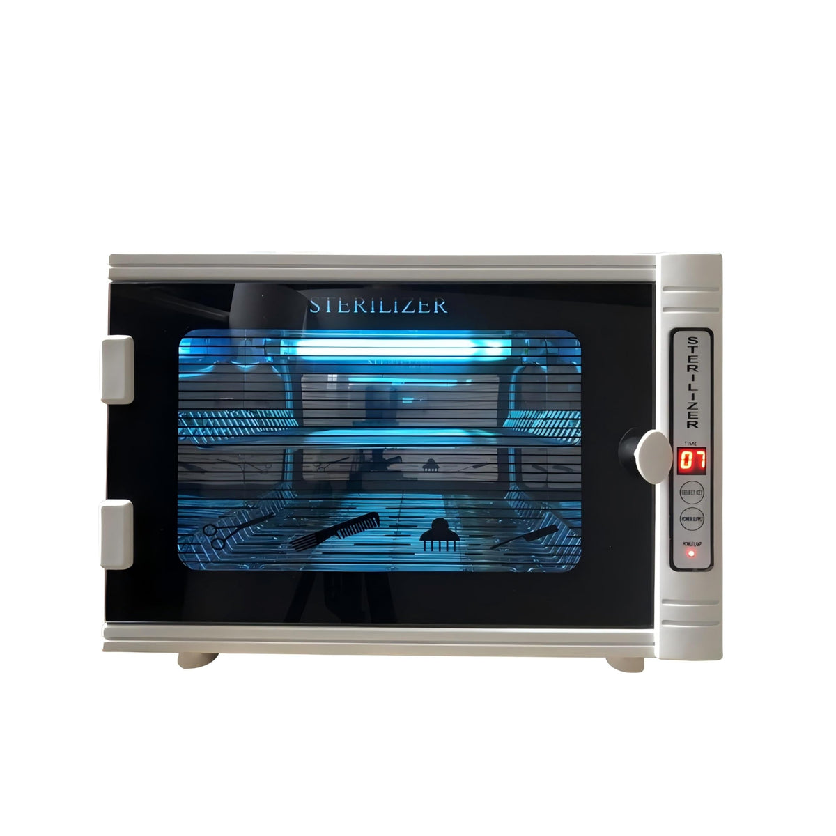 Smiledt reflective stainless-steel interior illustrating 360° light coverage benefit