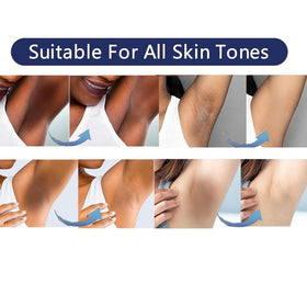 SMILEFACE being applied to underarm demonstrating easy massage-in application for daily use