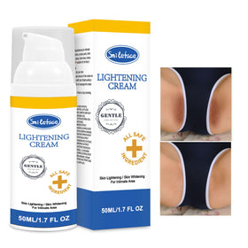SMILEFACE tube held in hand to show size and scale for realistic product expectation