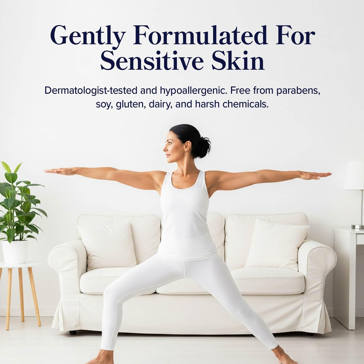 SMNutrition jar open revealing cream interior to highlight moisturizing richness