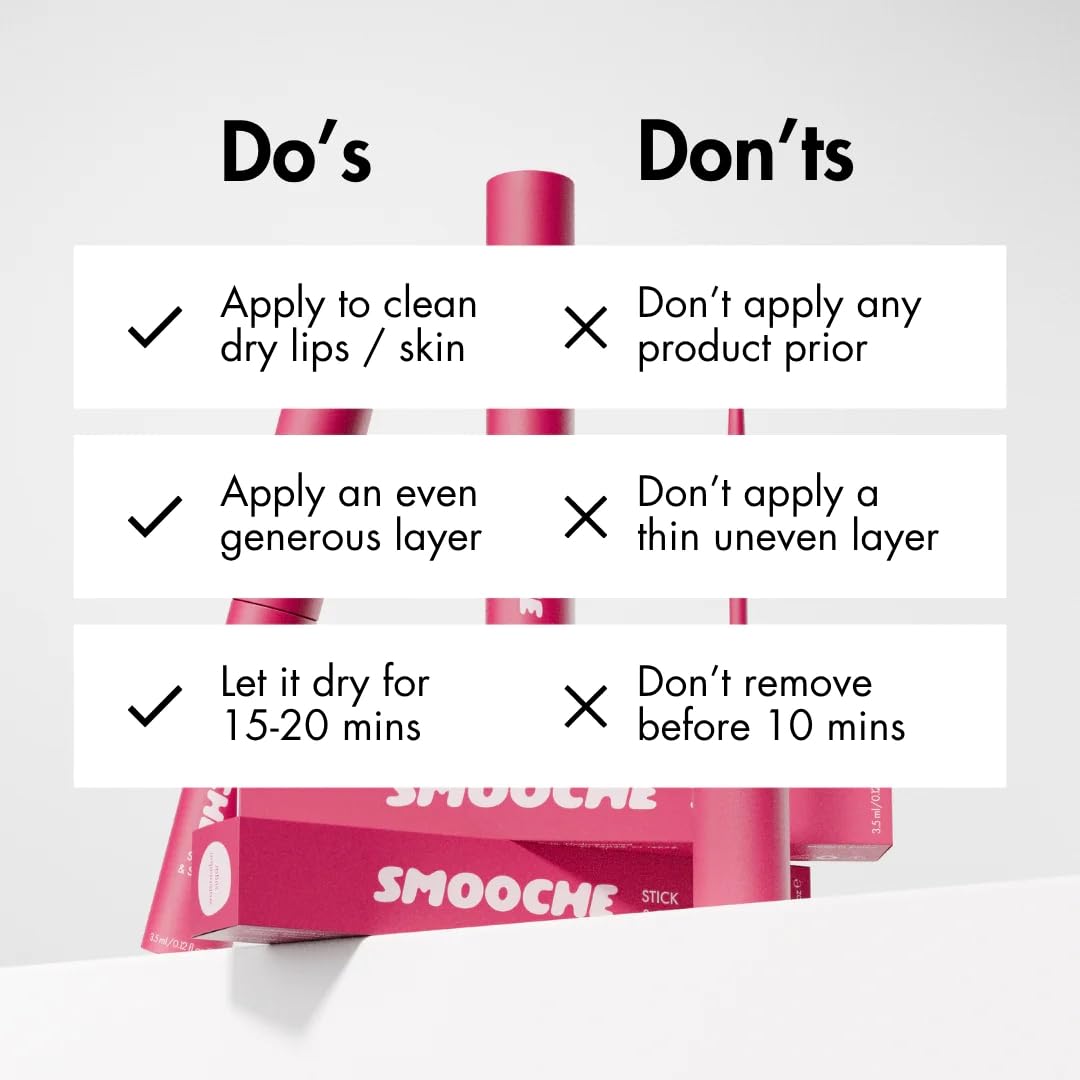 Smooche layered with gloss demonstrating glossy finish option benefit