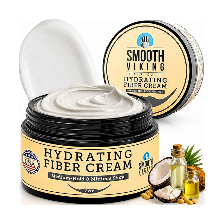 Smooth Viking front packaging 2oz jar showing product and branding, neat storage benefit