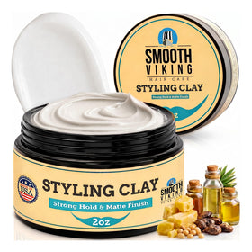 smooth viking front jar view showing compact 2oz container and clear branding for easy identification