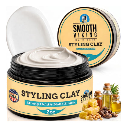 smooth viking front jar view showing compact 2oz container and clear branding for easy identification