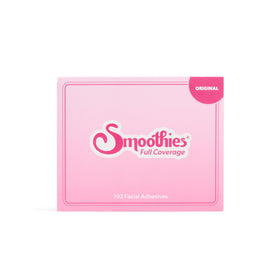 Smoothies patches beside bedside items showing comfortable nighttime routine