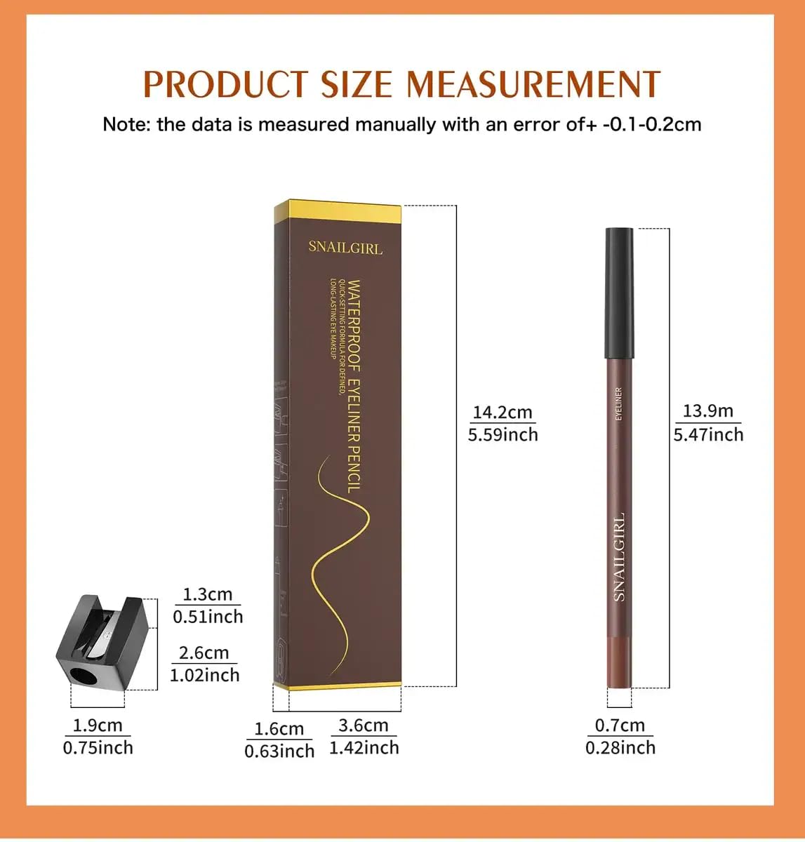 Snailgirl lifestyle shot day to night wear displaying long-lasting waterproof benefit