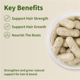 Snap Supplements capsules in hand showing size and one-month supply scale