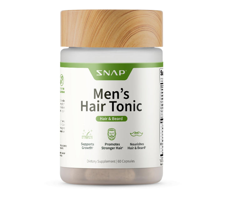 Snap Supplements front packaging showing bottle and clear product name benefits