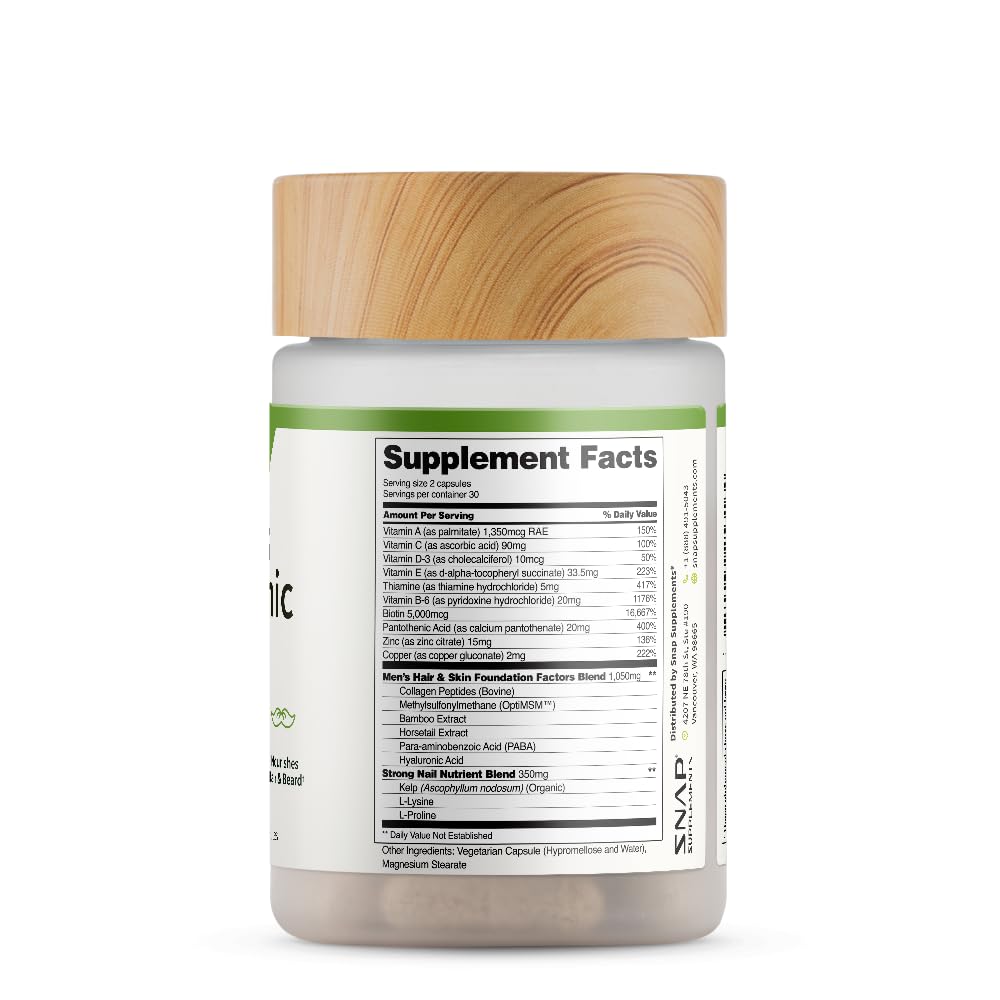 Snap Supplements hair before and after concept showing improved strength and fullness