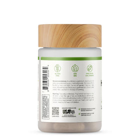 Snap Supplements manufacturing quality seal image showing USA GMP-certified production