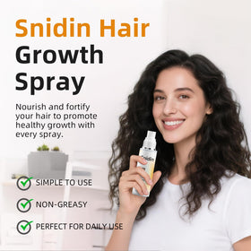 Snidin salon-style finish lifestyle shot showing smoother, glossier hair