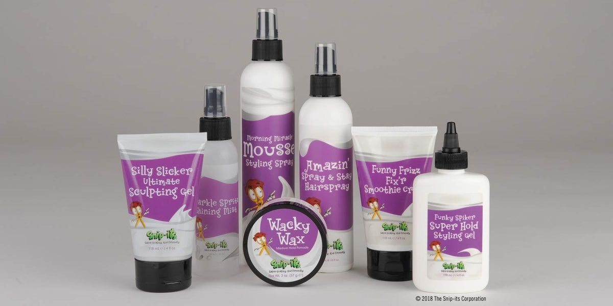 Snip-its label close-up highlighting natural ingredients list