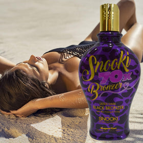 SNOOKI being dispensed onto hand to show easy spread and even coverage