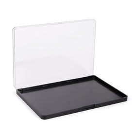 Snowso large palette front view showing clear top and compact profile for travel