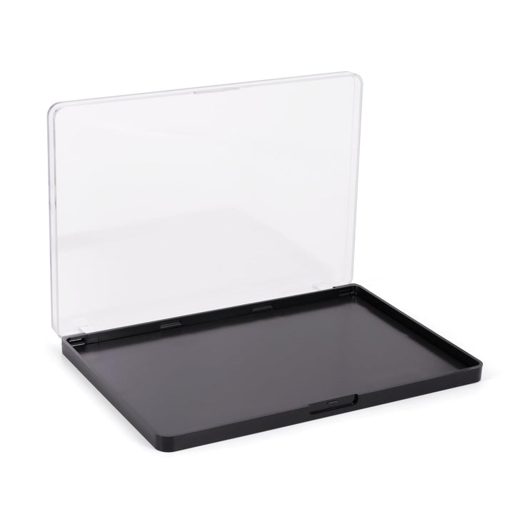 Snowso large palette front view showing clear top and compact profile for travel