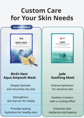 SNP boxed set styled as a gift, perfect for giving hydration-focused skincare