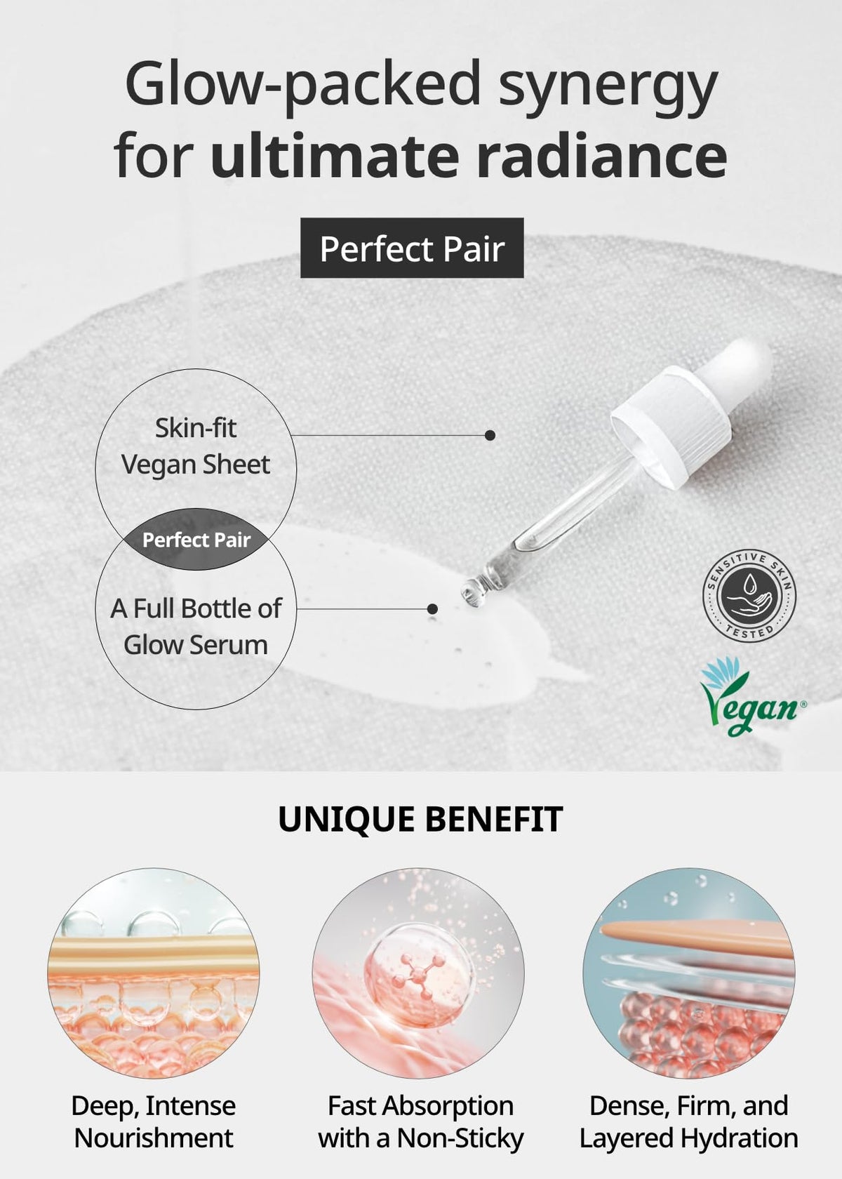 SNP product label highlighting ingredients and formula benefits