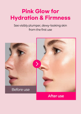 SNP ingredient list view emphasizing peptide and hyaluronic acid combination benefits