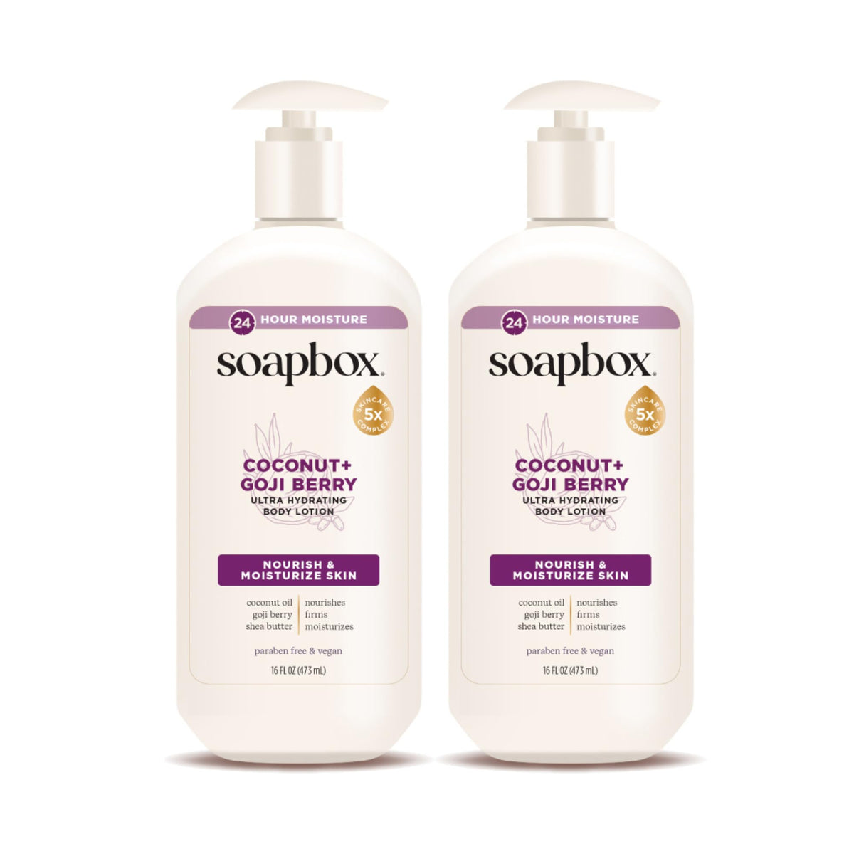 Soapbox front packaging showing clean design and product benefits