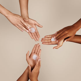 Soapbox coconut milk in bowl highlighting natural moisturizing ingredient