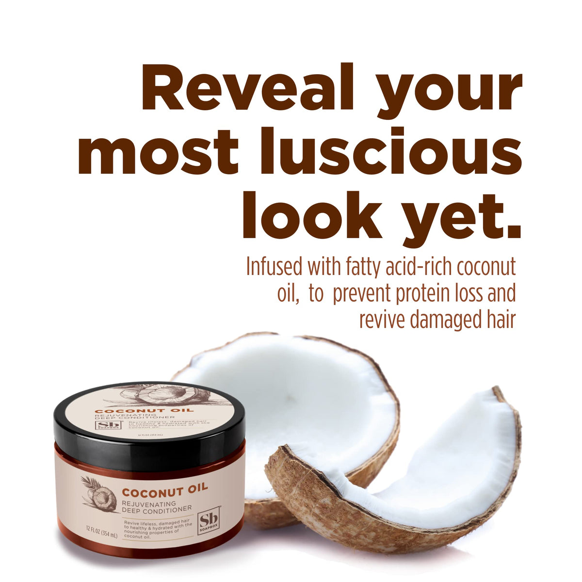 Soapbox creamy conditioner texture close-up illustrating rich hydration and smoothness