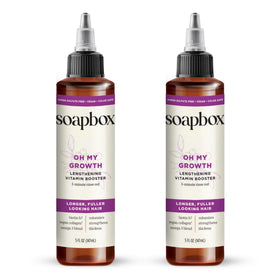 Soapbox front packaging showing product and quick 5-minute benefit