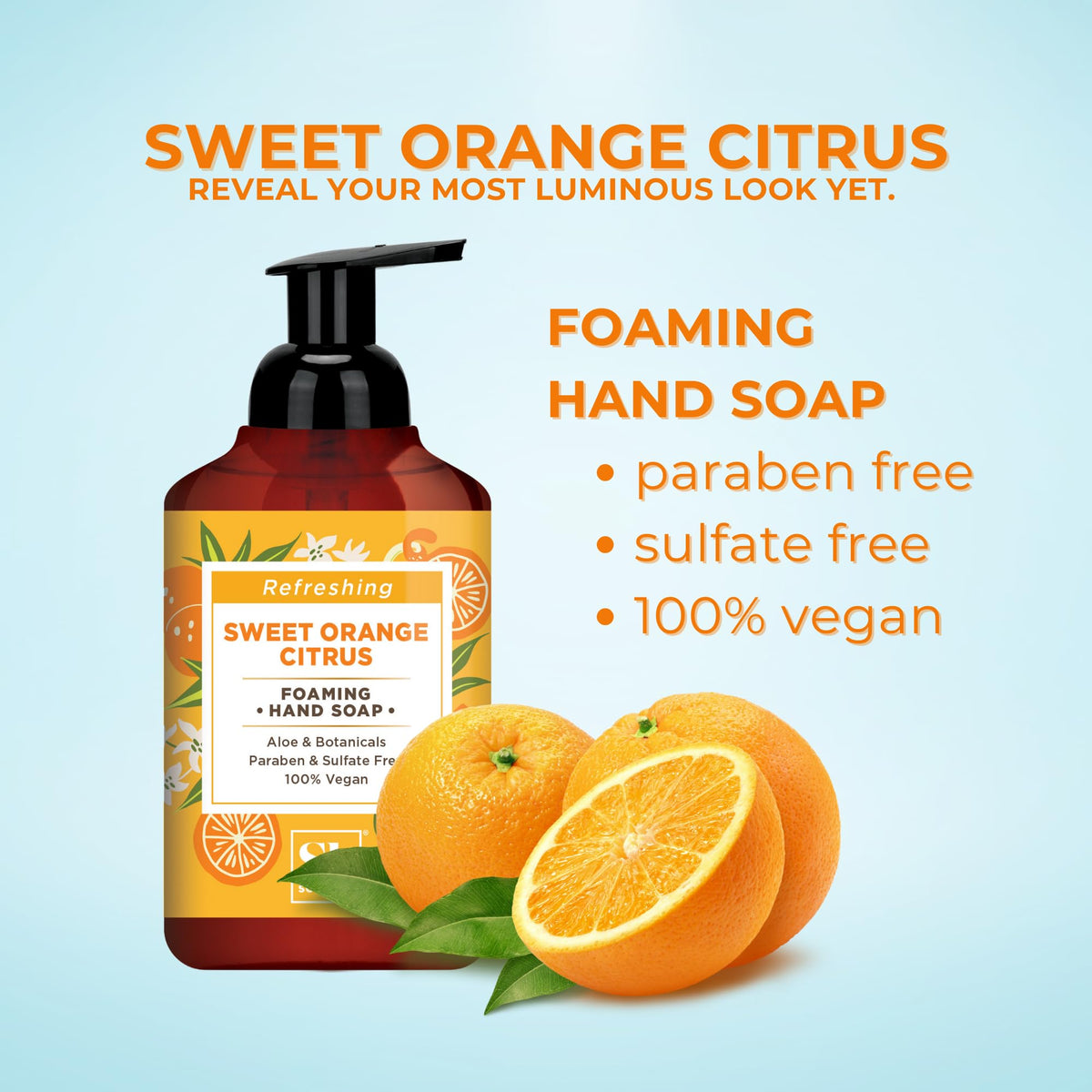 Soapbox foam texture on hand demonstrating gentle, moisturizing cleanse