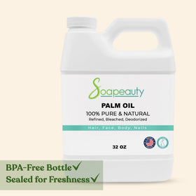 Soapeauty ingredients and label detail highlighting non-hydrogenated, cold-pressed claims for trust