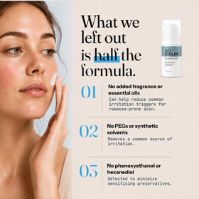 SoCalm bottle in hand demonstrating 30ml travel-friendly size