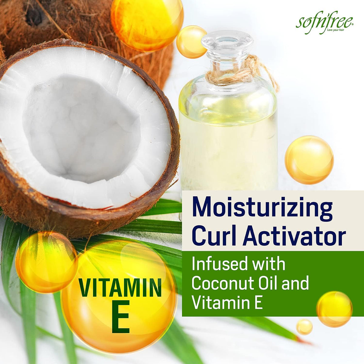 SOF N' FREE lotion texture on hand illustrating smooth application benefit