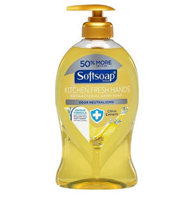 Softsoap front packaging showing five 11.25 oz bottles and clear labeling for quick restock