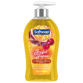 Softsoap six-pack stacked to show bulk quantity and multi-sink convenience