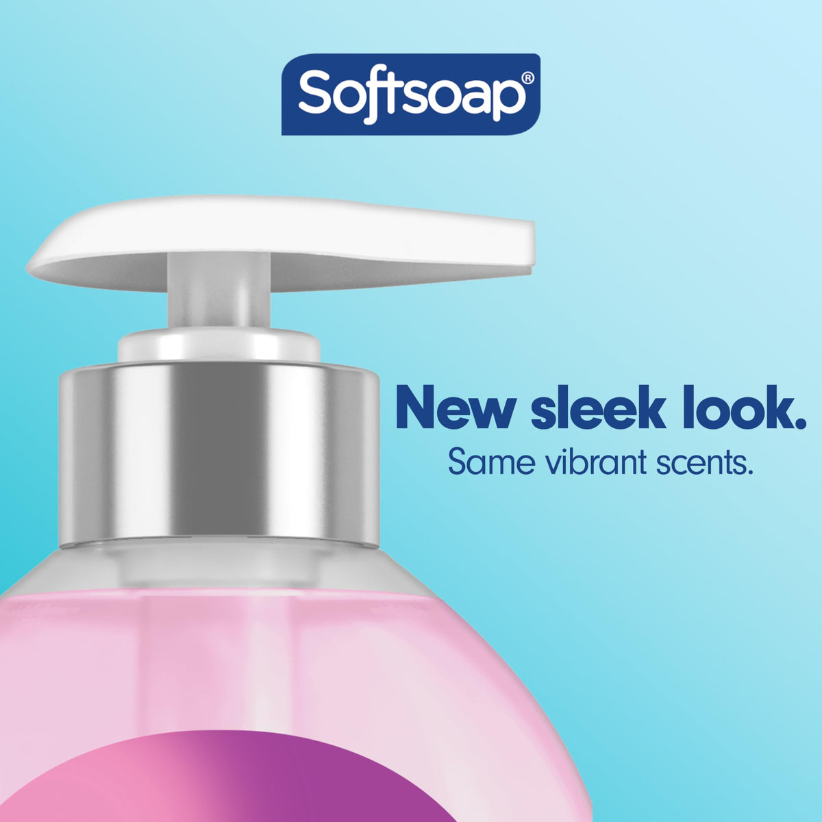 Softsoap creamy soap texture close-up showing moisturizing consistency