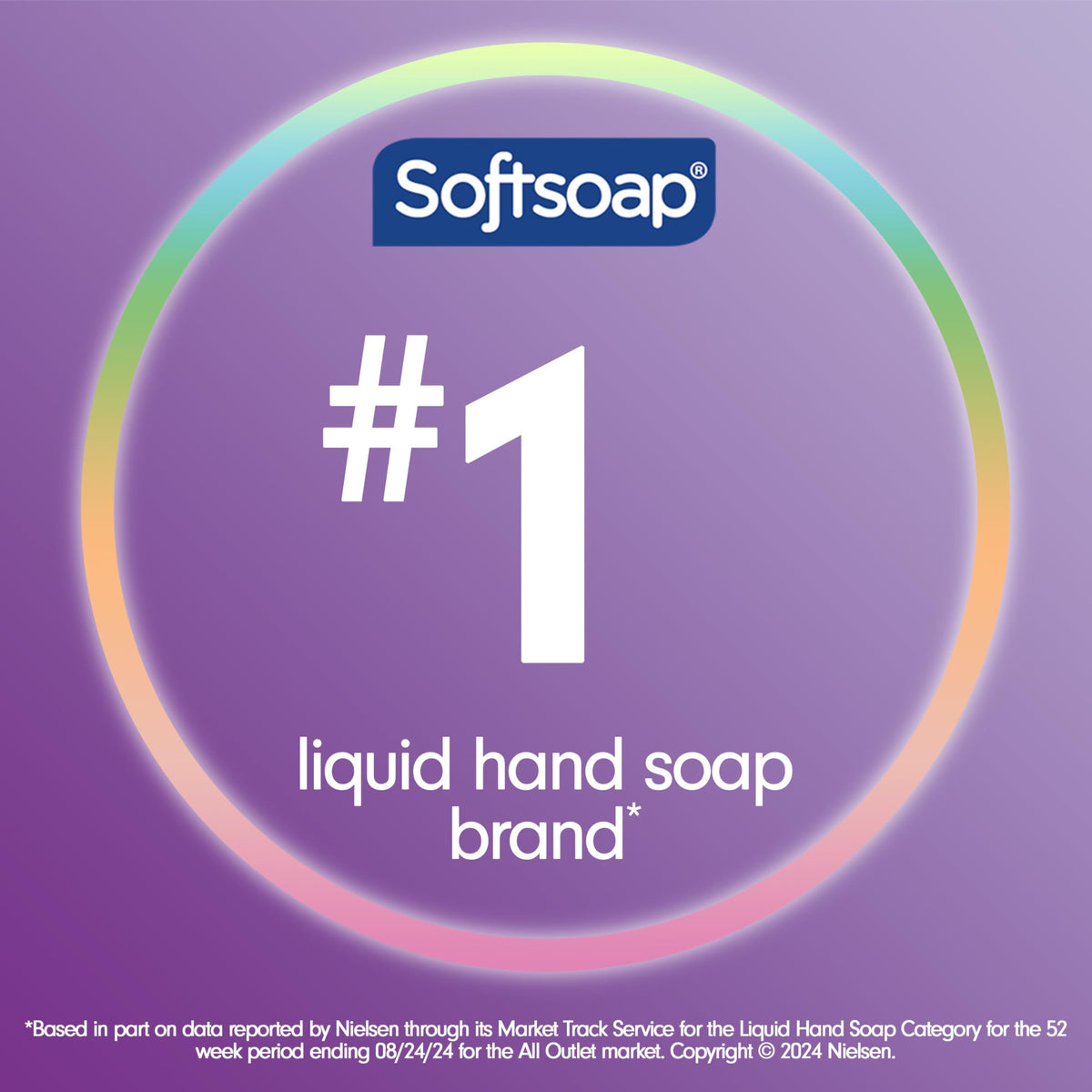 Softsoap pump close-up displaying easy dispensing and controlled dosing